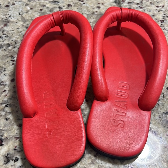 Staud Rio Red Sandals - Picture 5 of 6